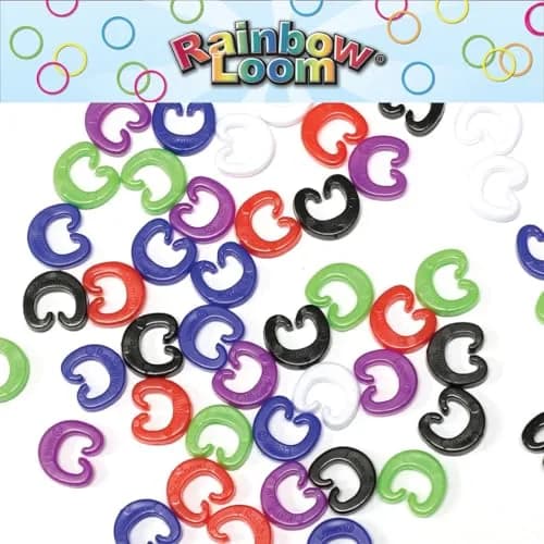 Rainbow Loom Treasure Box Neon Edition - 8000 Neon Rubber Bands & 150 C-Clips | 355.6 cm (14 in) Width thumbnail 8