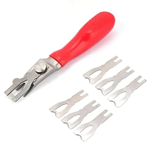 JIADING Vinyl Flooring Welding Cutting Blades Tool Floor Carpet Trimming Skiving Kit 18cm | Ergonomic Stainless Steel thumbnail 3