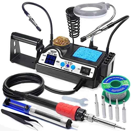 WEP 927-IV Soldering Station Kit High-Power 110W | Space-Saving, Precise & USA-Imported (110-127V) thumbnail 1