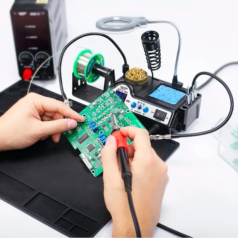 WEP 927-IV Soldering Station Kit High-Power 110W | Space-Saving, Precise & USA-Imported (110-127V) thumbnail 3