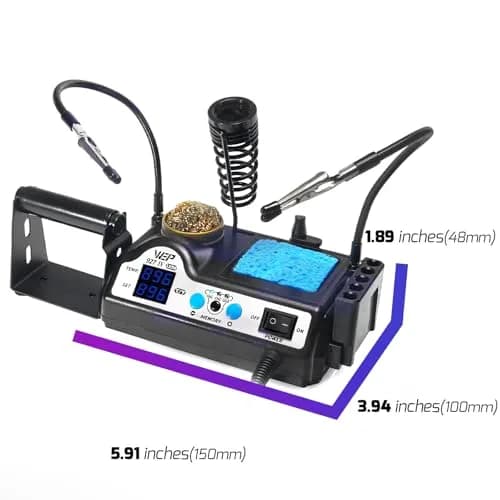 WEP 927-IV Soldering Station Kit High-Power 110W | Space-Saving, Precise & USA-Imported (110-127V) thumbnail 4