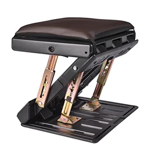 Leermart Adjustable Under Desk Footrest 32.3cm (12.7") | Ergonomic Support for Home & Office thumbnail 7