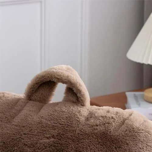Aimuan Reading Pillow Bed Rest Pillow with Arms | 18-inch Support for Adults & Teens, Khaki thumbnail 4