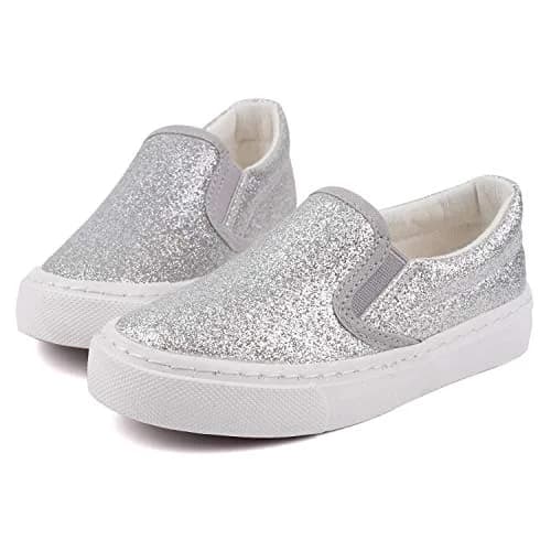 Toandon Toddler Kids Sneakers Canvas Shoes Loafers Size 9 | Lightweight & Breathable for Active Kids thumbnail 1