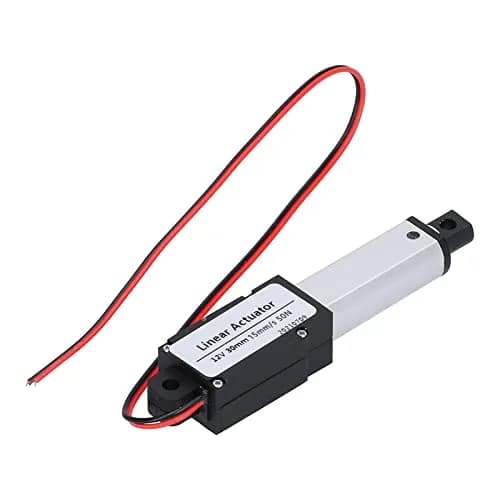 Lairun Mini Electric Linear Actuator 30mm Stroke DC 12V | Built-in Limit Switch, 15mm/s-50N thumbnail 2