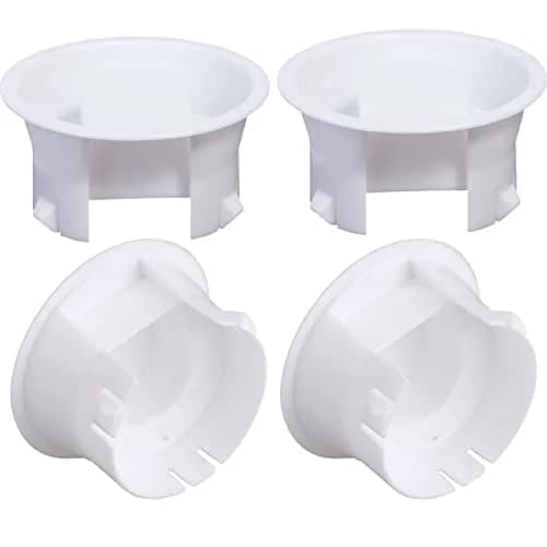 Weilan Glass Water Pitcher Lid Replacement Cap Stoppers for Jug | White, 4 Pack thumbnail 1