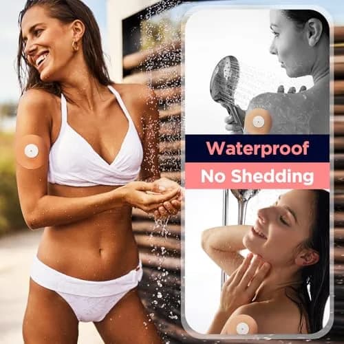 OK TAPE Freestyle Libre Adhesive Patches 15 PCS Beige | Waterproof & Sweatproof CGM Sensor Protection thumbnail 3