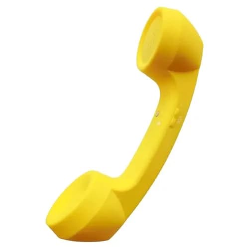 LIONSOUL Retro Bluetooth Handset with USB for Cell Phones & Computers (Yellow) thumbnail 1
