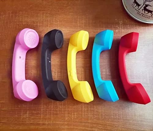 LIONSOUL Retro Bluetooth Handset with USB for Cell Phones & Computers (Yellow) thumbnail 8