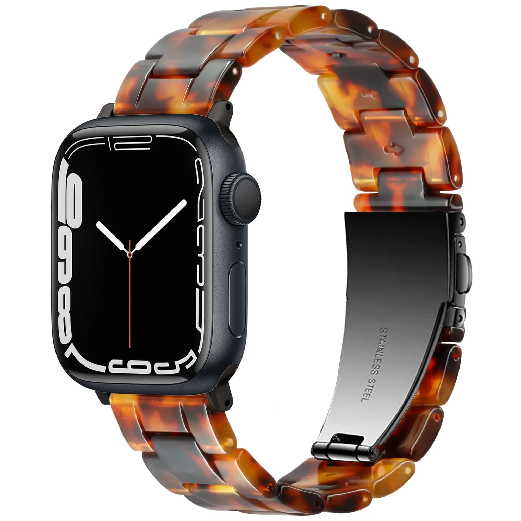 Vamyzji Apple Watch Band 49mm 45mm 44mm 42mm Waterproof Resin for Series 1-11, Ultra, SE | Stylish & Lightweight