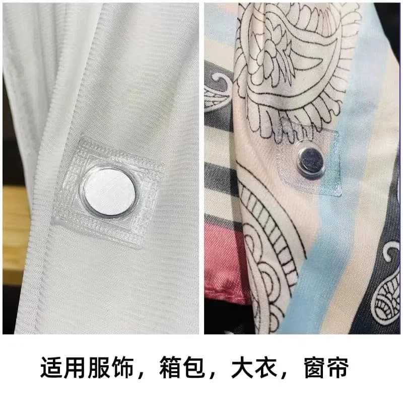 XILEWHZF White Magnetic Snaps 3.5cm (1.4 Inch) | 20 Pairs Sew-On Fasteners for Bags & Crafts thumbnail 5