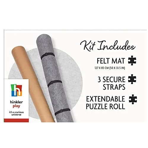 (New June) Mindbogglers Jigsaw Felt Roll 2021 Edition (unit 3) | Portable Puzzle Mat for Kids & Adults thumbnail 4
