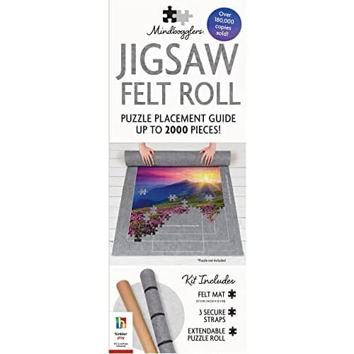 (New June) Mindbogglers Jigsaw Felt Roll 2021 Edition (unit 3) | Portable Puzzle Mat for Kids & Adults thumbnail 6