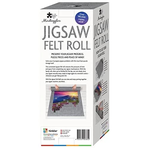 (New June) Mindbogglers Jigsaw Felt Roll 2021 Edition (unit 3) | Portable Puzzle Mat for Kids & Adults thumbnail 2