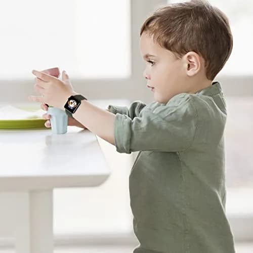 BlackPro Kids Apple Watch Band Breathable Nylon Loop Strap | Soft, Adjustable for Series 9/8/7/6/5/4/3/2/1/SE/SE2 38mm-45mm thumbnail 4