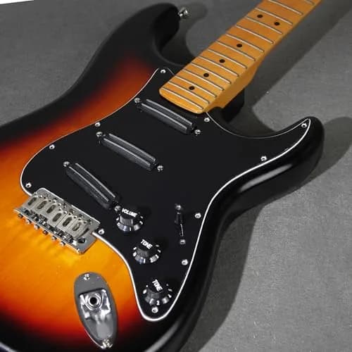 FLEOR Alnico 5 Hot Dual Rail Humbucker Pickup 12-13K | Single-Coil-Sized, Black thumbnail 5