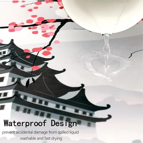 MEWOOCUE Japanese Cherry Blossom Gaming Mouse Pad 80cm x 30cm (31.5 x 11.8 inches) | Smooth Control Surface thumbnail 5