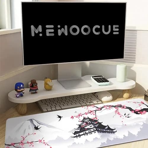 MEWOOCUE Japanese Cherry Blossom Gaming Mouse Pad 80cm x 30cm (31.5 x 11.8 inches) | Smooth Control Surface thumbnail 3