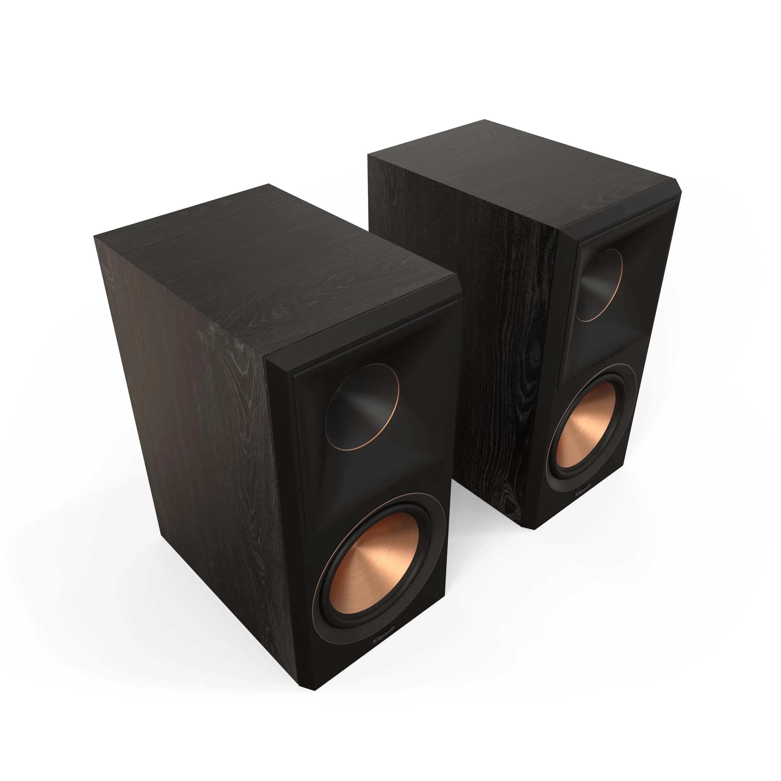 Klipsch Reference Premiere RP-600M II Ebony Bookshelf Speakers | Dynamic Sound with Tractrix Horn - main product image