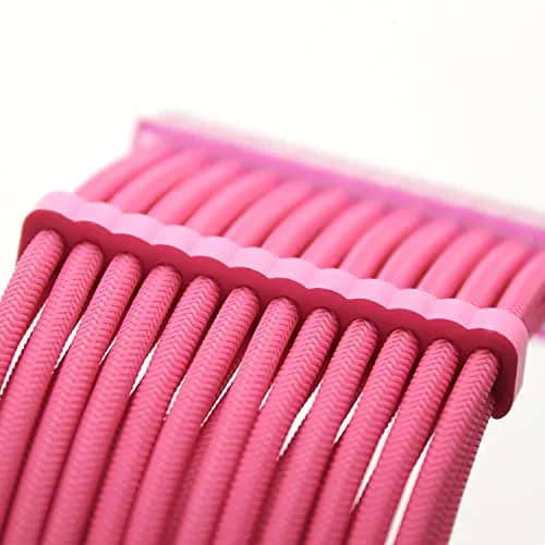 Sirlyr Pink PSU Cable Combs Set,24/8Pin,3.5mm | Bright, Heat-Resistant, Easy Install thumbnail 8