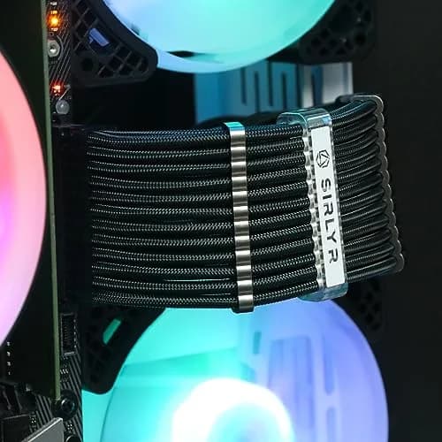Sirlyr Metal Gray PSU Cable Comb Set 20P | Bright, Durable, Easy Install thumbnail 7