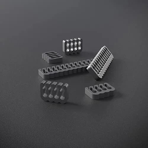 Sirlyr Metal Gray PSU Cable Comb Set 20P | Bright, Durable, Easy Install thumbnail 8