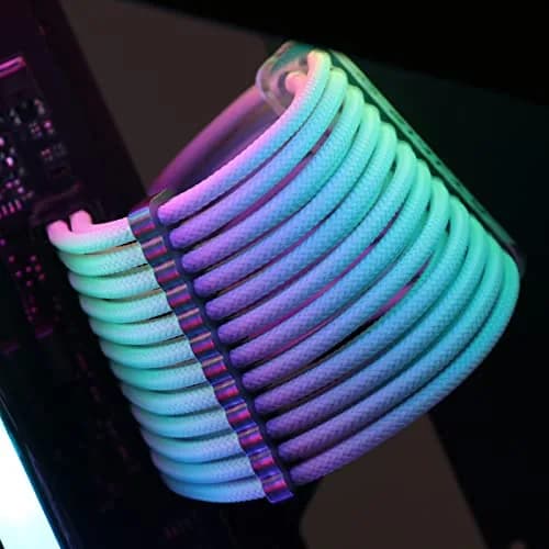 Sirlyr Metal Gray PSU Cable Comb Set 20P | Bright, Durable, Easy Install thumbnail 9