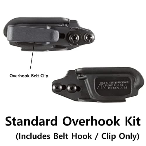 Raven Concealment Systems Vanguard VG2 Overhook Kit | IWB Appendix Conceal Carry Compatible with Sig P320 X | Tuckable Trigger Guard | VG2P320XFRBKOH-FBM thumbnail 2