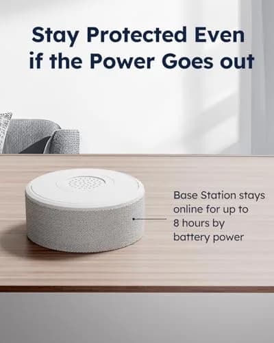 tolviviov Wireless Home Security System 8-Piece Kit | Smart Alarm Hub with 120dB Siren, 5 Door Sensors, 2 Remotes thumbnail 8