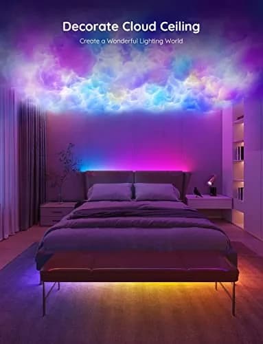 Govee 100ft (30.48m) RGBIC LED Strip Lights | Smart Voice Control for Bedroom Decor thumbnail 7