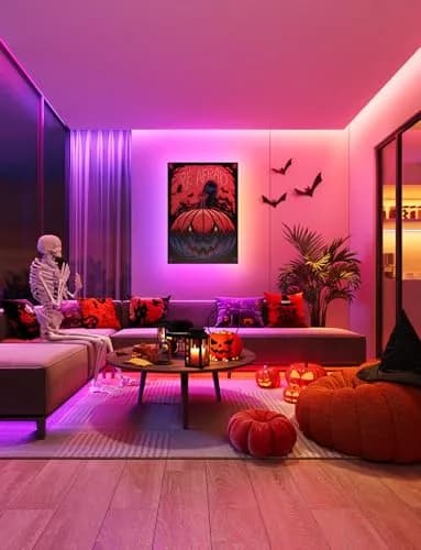Govee 100ft (30.48m) RGBIC LED Strip Lights | Smart Voice Control for Bedroom Decor thumbnail 3