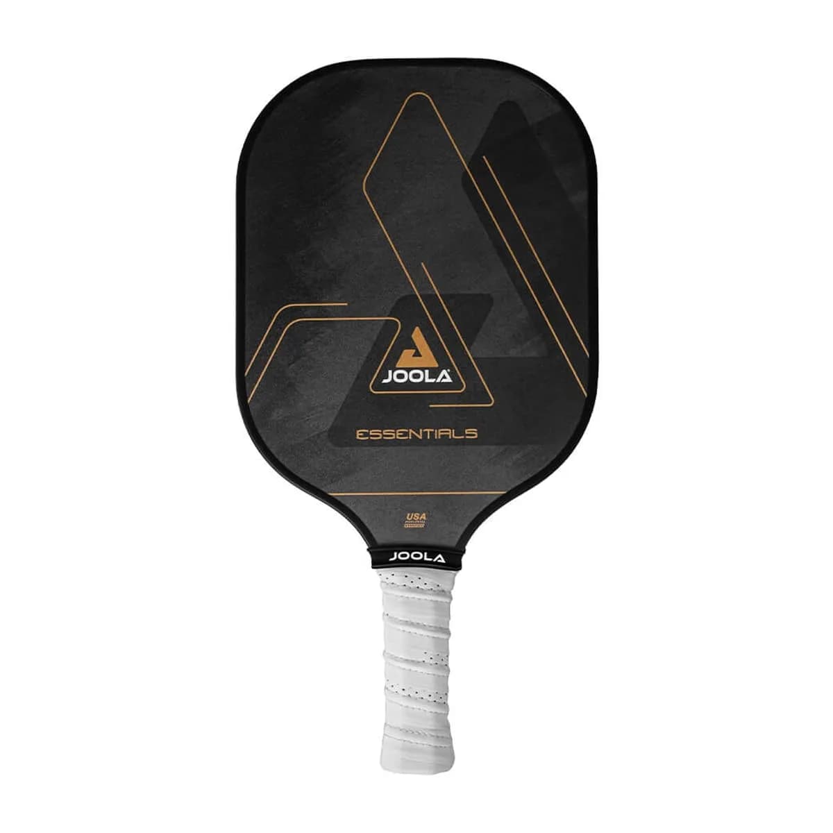 JOOLA Essentials Performance Pickleball Paddle | 232g (8.2oz) Fiberglass Surface, Poly Core, Blue — Essentials | Black