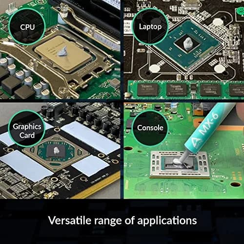 ARCTIC MX-6 Thermal Paste 4g (incl. MX Cleaner) | High Thermal Conductivity, Non-Conductive thumbnail 7