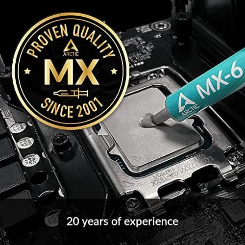 ARCTIC MX-6 Thermal Paste 4g (incl. MX Cleaner) | High Thermal Conductivity, Non-Conductive thumbnail 9