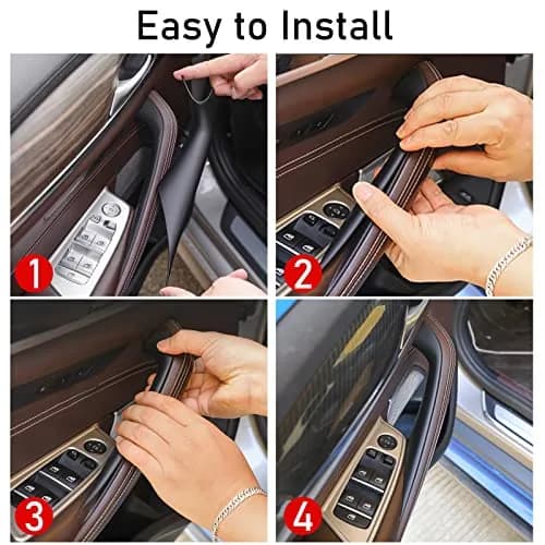 Jaronx BMW 5 Series G30 G31 F90 M5 Door Handle Covers 2017-2022 (2-Piece Set, Black) thumbnail 7