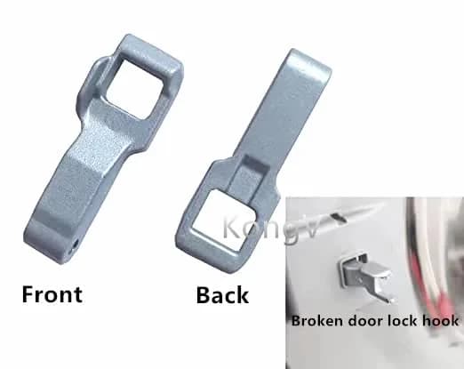 KongV Washer Door Lock Strike for LG/Kenmore Washing Machine | Stainless Steel, Silver, 1.87x0.4x0.4in thumbnail 6