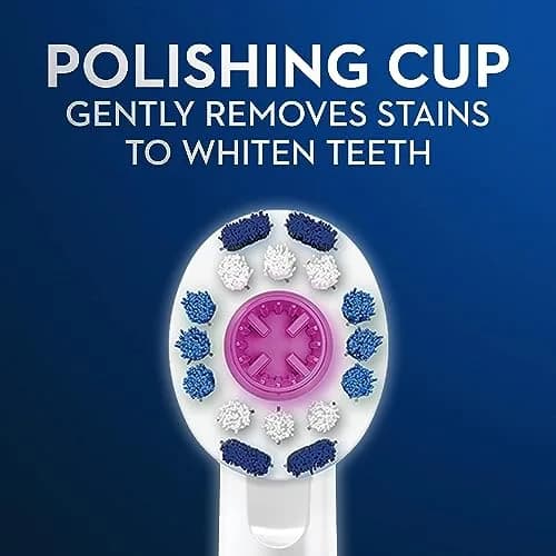 Oral-B 3D White Replacement Brush Heads (6 Count) | Whitens Teeth from Day 1 thumbnail 4