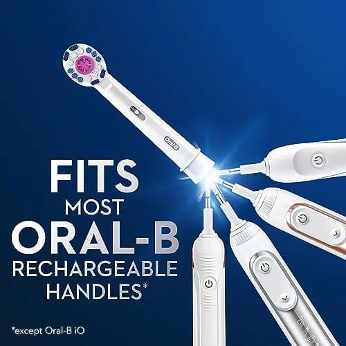 Oral-B 3D White Replacement Brush Heads (6 Count) | Whitens Teeth from Day 1 thumbnail 5