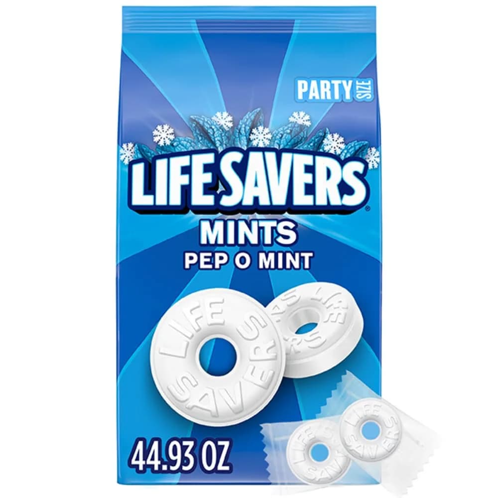 Life Savers Pep O Mint Hard Candy 1.3 kg (44.9 oz) | Classic Peppermint Breath Freshener - main product image
