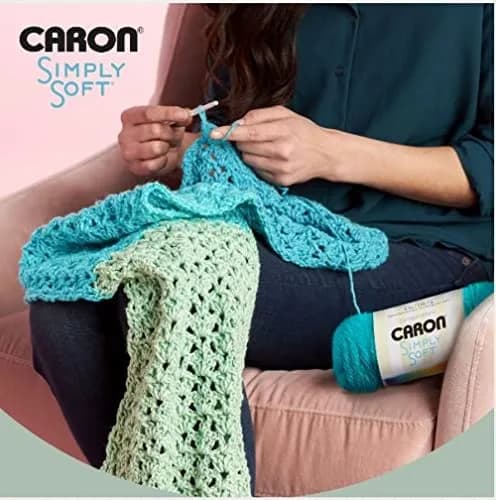 Caron Simply Soft Party Acrylic Yarn 255 g (8.99 oz) 3-Pack | Sparkle Crochet & Knitting Yarn thumbnail 6