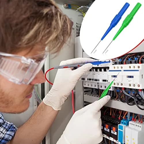 OIIKI 10Pcs 0.7mm Test Probe Pins | Non-Destructive Insulation Piercing Needle Testers thumbnail 7