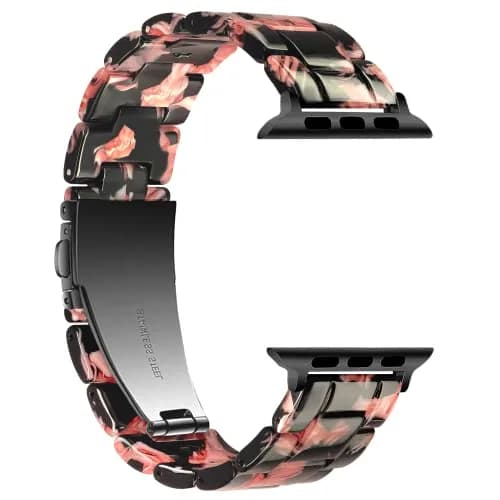 Vamyzji Compatible with Apple Watch Band 42mm Series 10 | Waterproof Resin Strap for Women Men (38mm/40mm/41mm/42mm) thumbnail 3