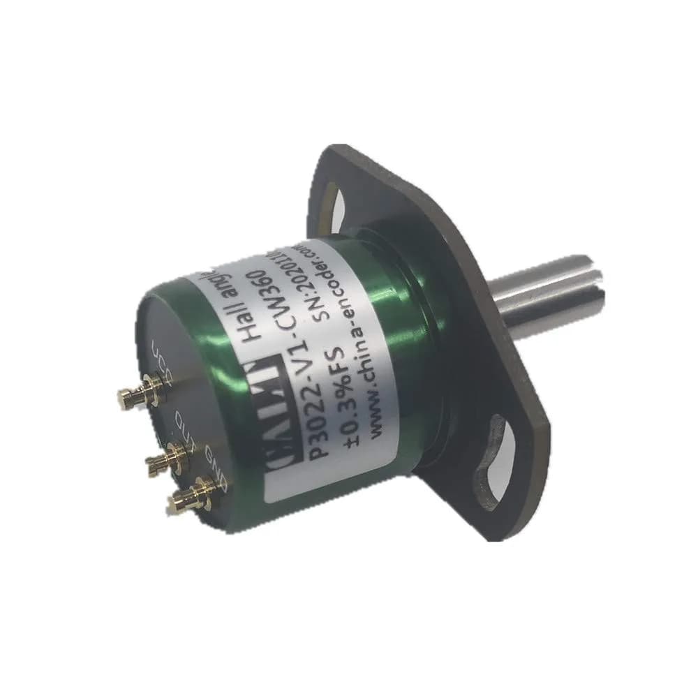 CALT P3022 Hall Effect Potentiometer Angle Sensor 6mm Shaft 180° 0-5V Output | Industrial Grade Precision - main product image