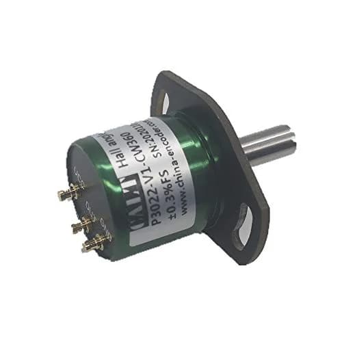 CALT P3022 Hall Effect Potentiometer Angle Sensor 6mm Shaft 180° 0-5V Output | Industrial Grade Precision thumbnail 1
