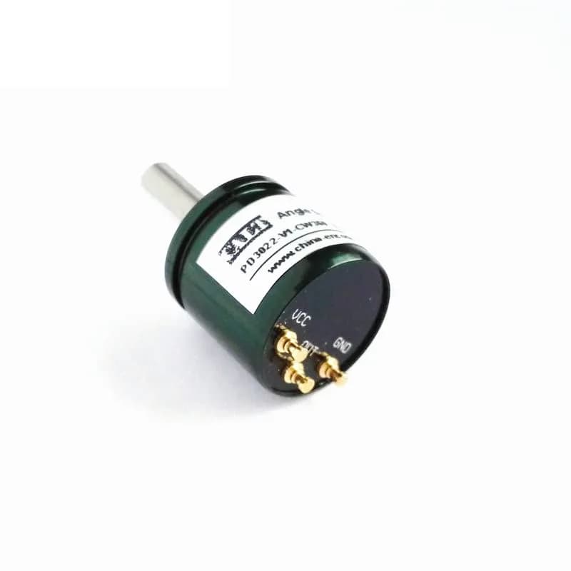CALT P3022 Hall Effect Potentiometer Angle Sensor 6mm Shaft 180° 0-5V Output | Industrial Grade Precision thumbnail 2