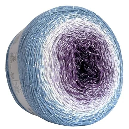 YarnArt Flowers Moonlight Gradient Cotton Acrylic Yarn 250g | Shiny Multicolor Crochet & Knitting thumbnail 2