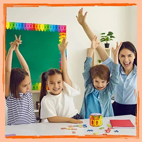 ERKE 60 Feet Crayon Bulletin Board Borders | 18.3m (60 ft) Classroom Trim thumbnail 7
