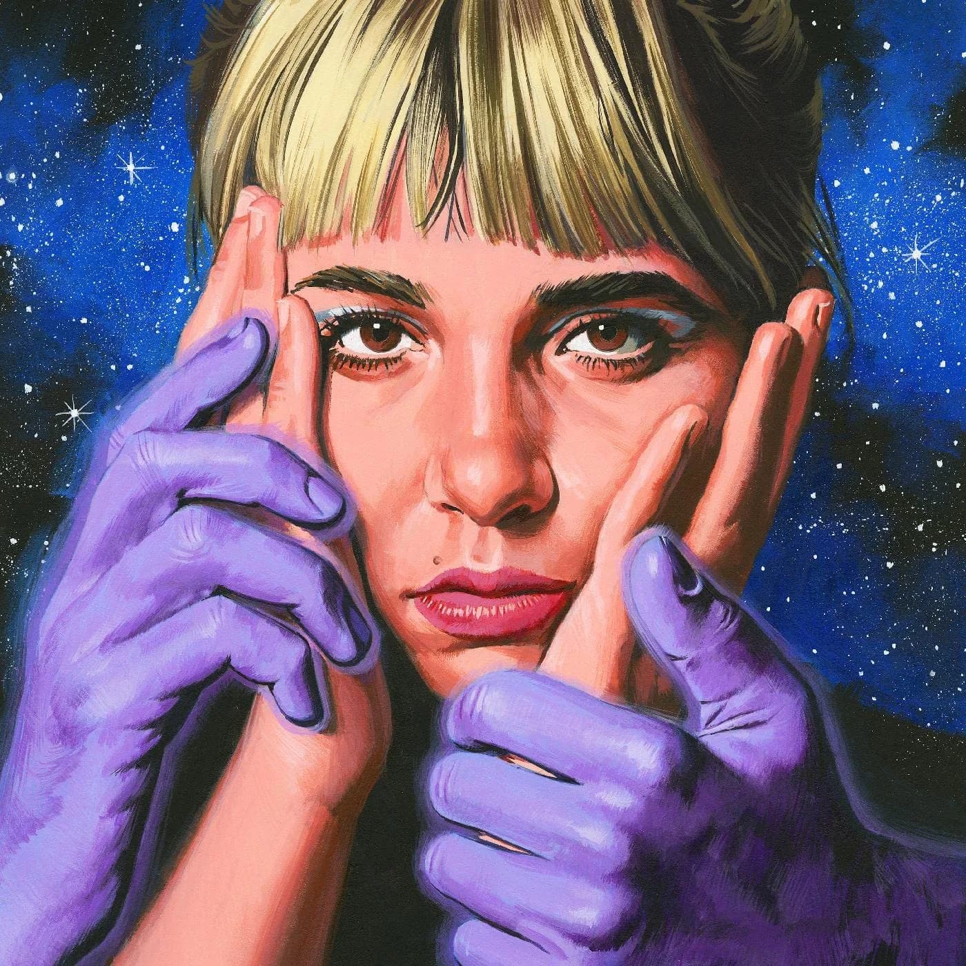 Mom+Pop Emotional Creature Vinyl Album 12" | Indie & Alternative Rock, 1 Disc, Orange Marble - main product image