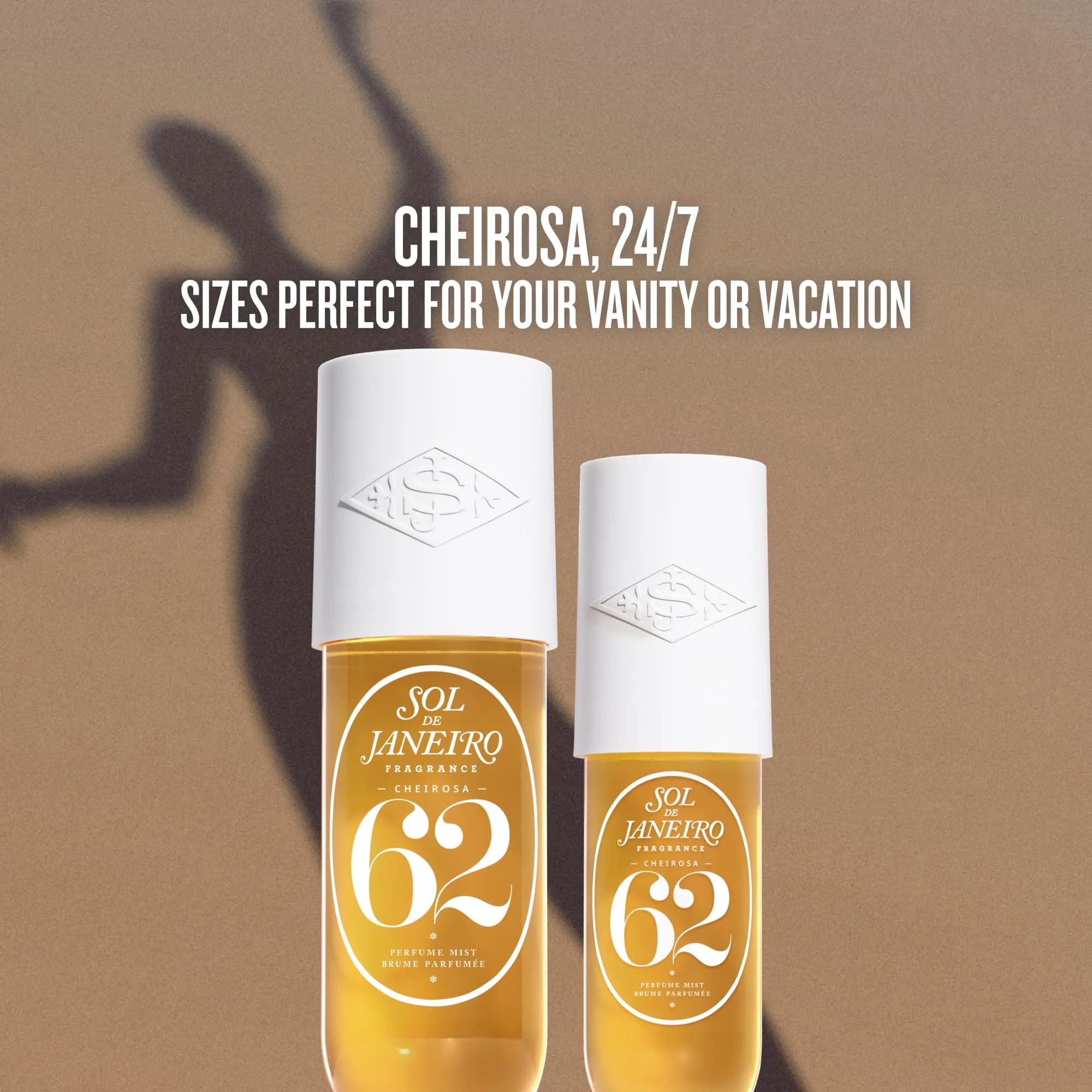 Sol de Janeiro Cheirosa 62 Hair & Body Fragrance Mist Travel Size 90mL (3 fl oz) | Warm Gourmand Scent thumbnail 7