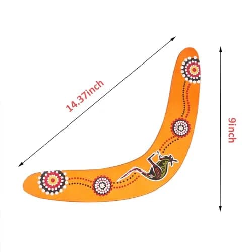 Inborntrait V-Shaped Boomerang 33.4cm (13.15 inch) | Handmade Wooden Outdoor Toy for Ages 10+ thumbnail 5